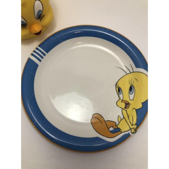 Vintage Gibson Looney Toons Tweety Bird Set - Picture 2 of 9